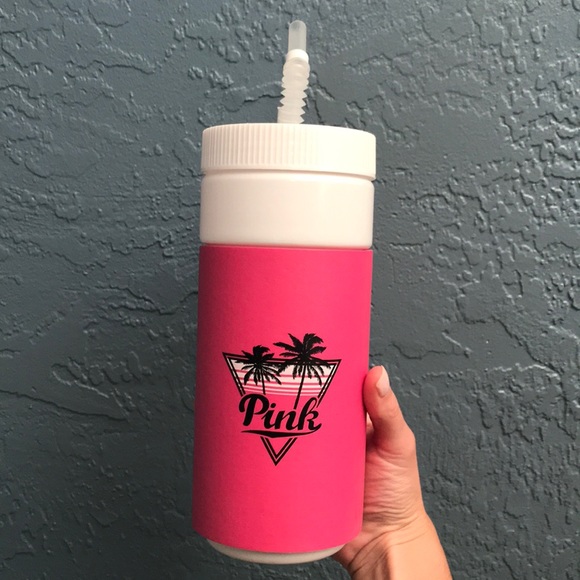 PINK Victoria's Secret Other - VS PINK Sports Bottle PINK Good Vibes